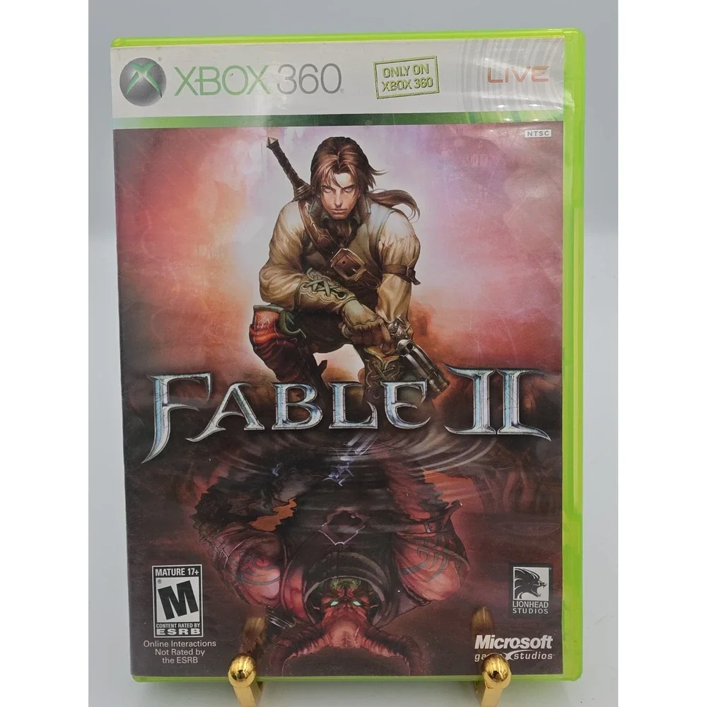 Microsoft Fable II Xbox 360 Video Game RPG Strategy 9CS00002 Manual Included